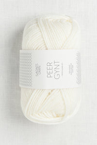 Sandnes Garn Peer Gynt 1001 Bright White