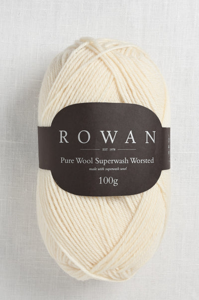 Rowan Pure Wool Worsted 102 Soft Cream