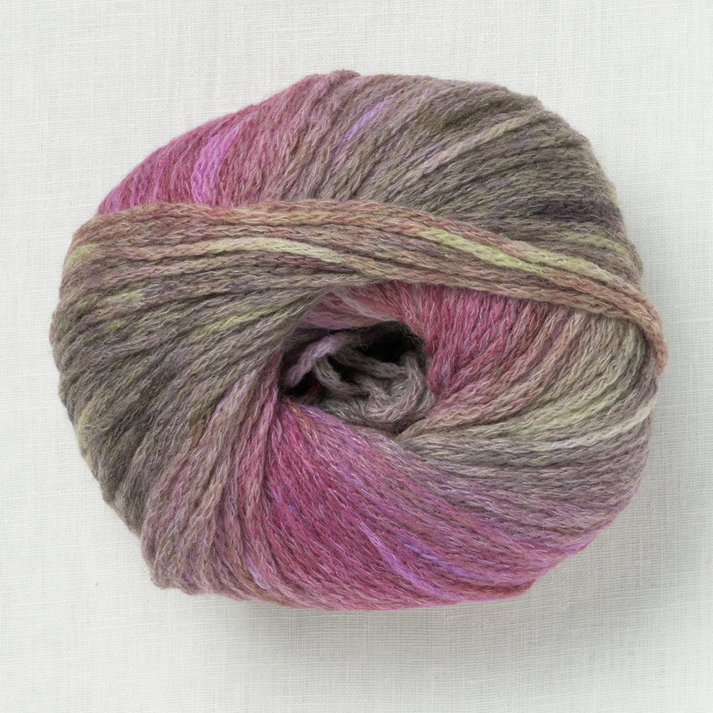 Lang Yarns Magnolia 5 Fuchsia Violet Beige