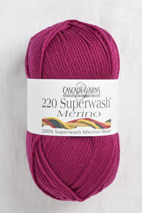 Cascade 220 Superwash Merino 22 Raspberry