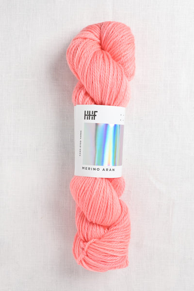 Hedgehog Fibres Merino Aran Coral