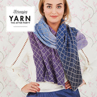 Lavender Trellis Wrap by Margje Enting