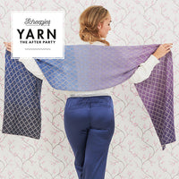 Lavender Trellis Wrap by Margje Enting