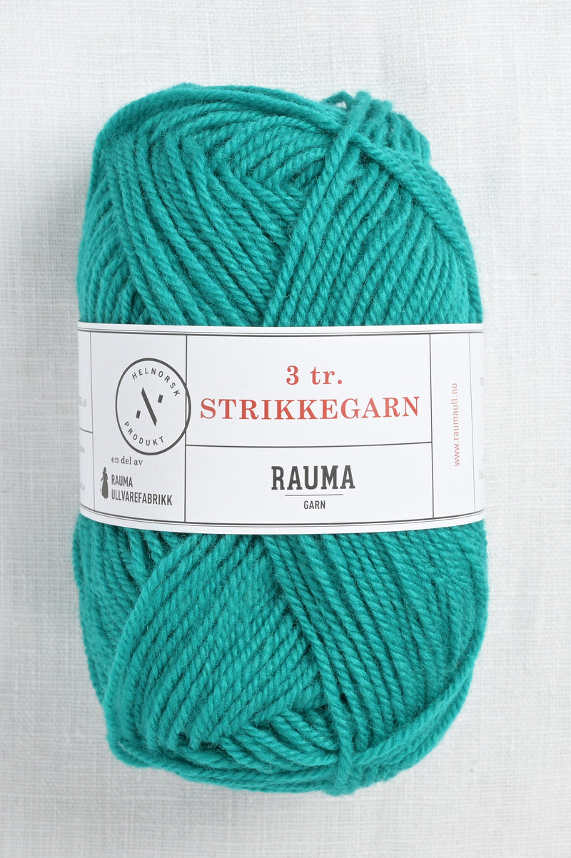 Rauma 3-Ply Strikkegarn 175 Sea Green