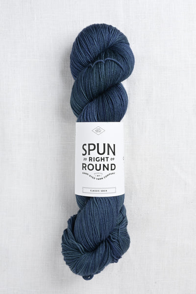 Spun Right Round Classic Sock Night Sky