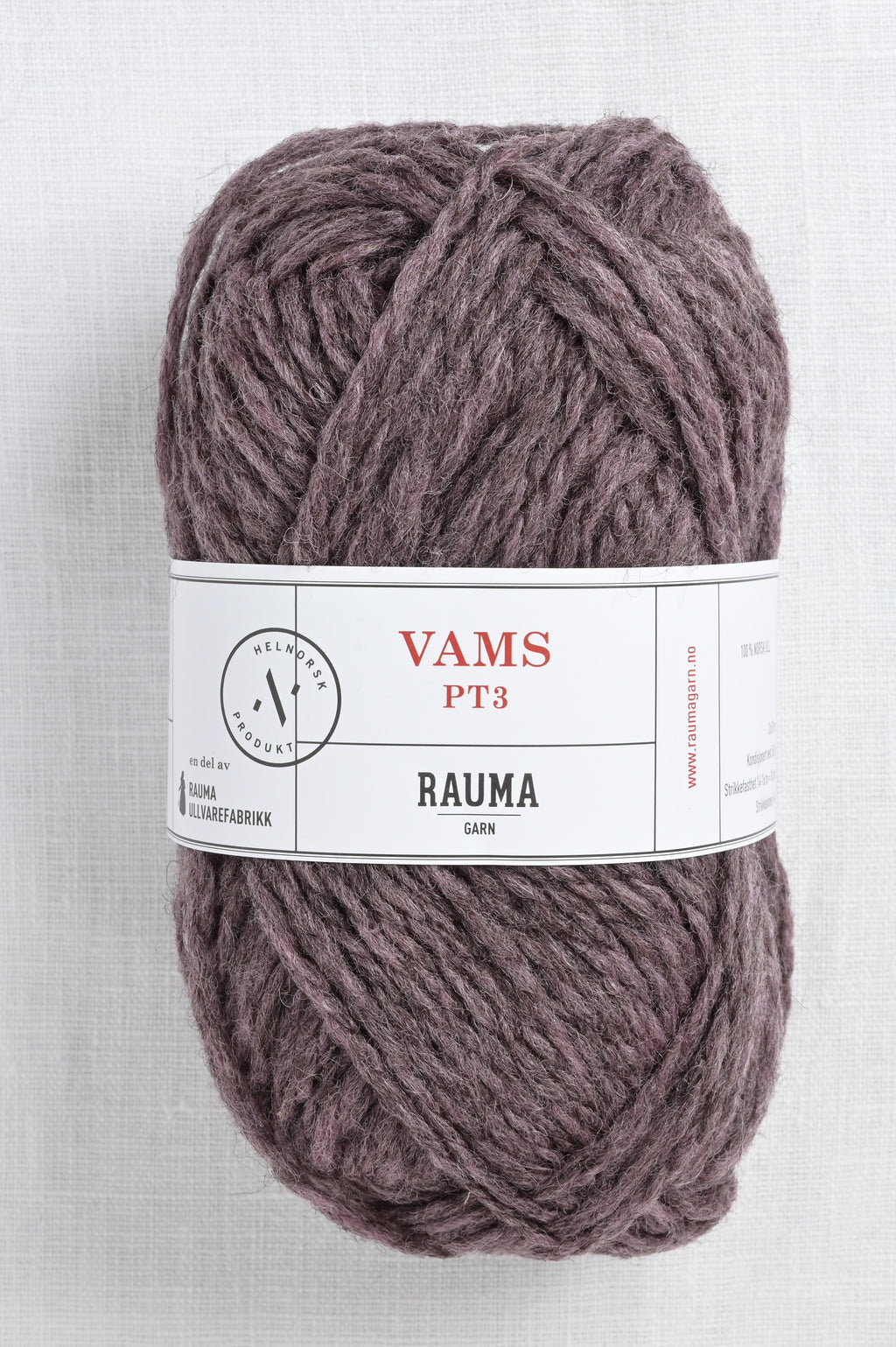 Rauma Vamsegarn 402 Lilac Dark Heather