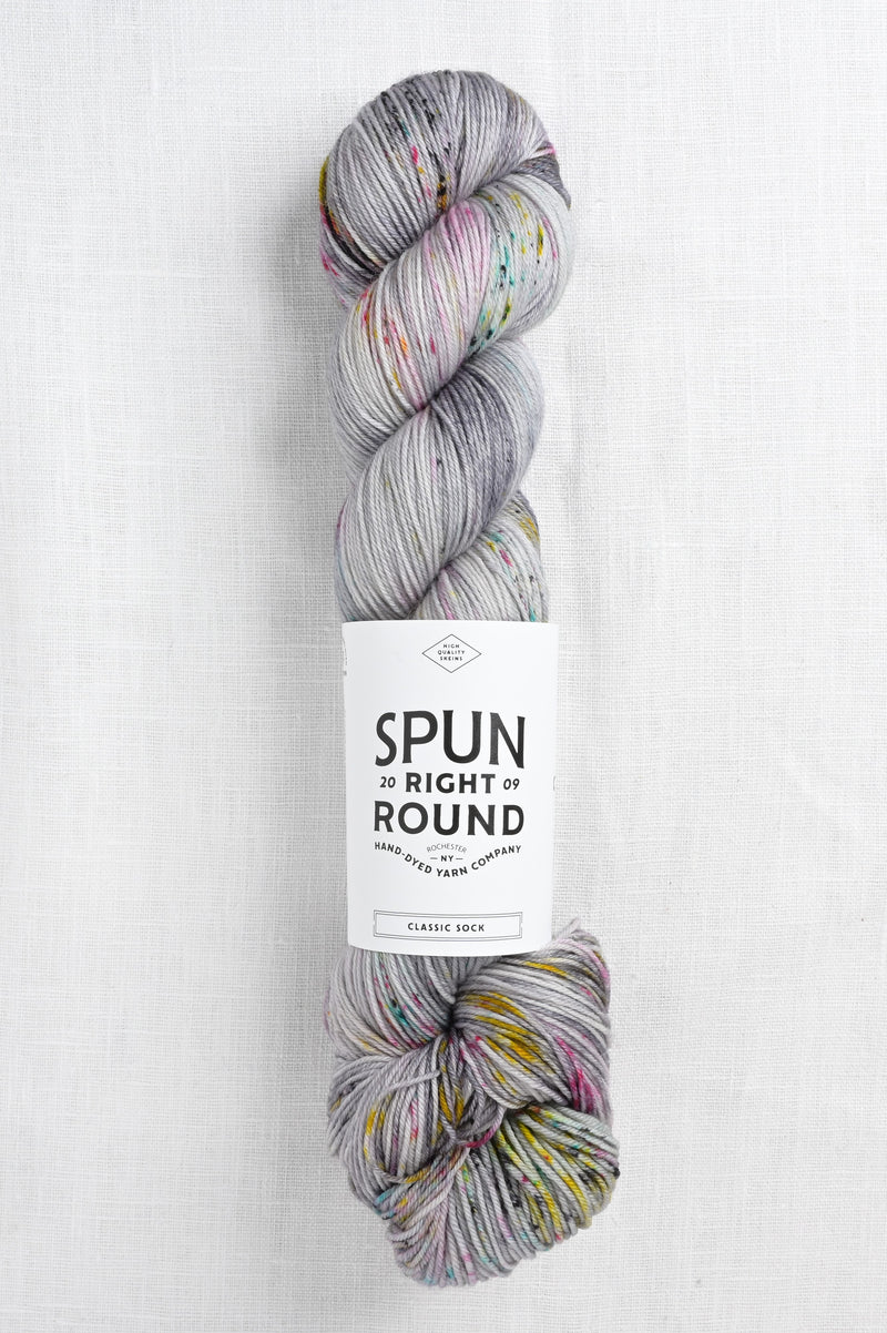 Spun Right Round Classic Sock Graffiti Overlay