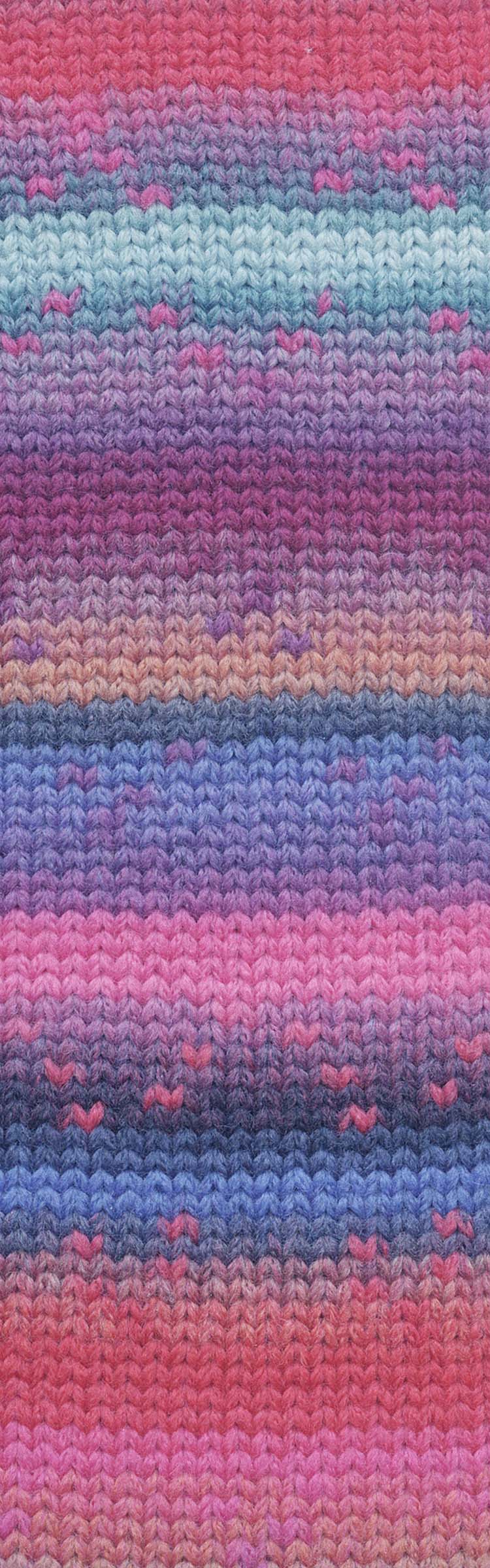 Wooladdicts Mystery 7 Multicolor Magenta swatch