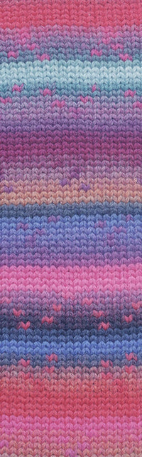 Wooladdicts Mystery 7 Multicolor Magenta swatch