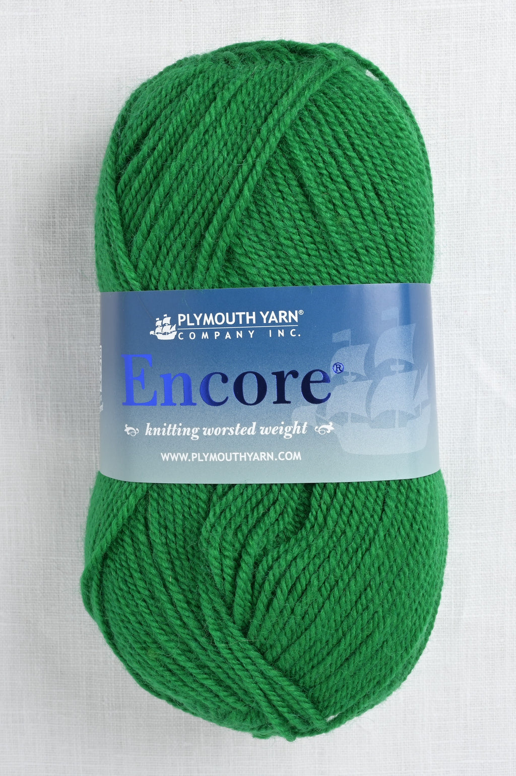 Plymouth Encore Worsted 54 Green