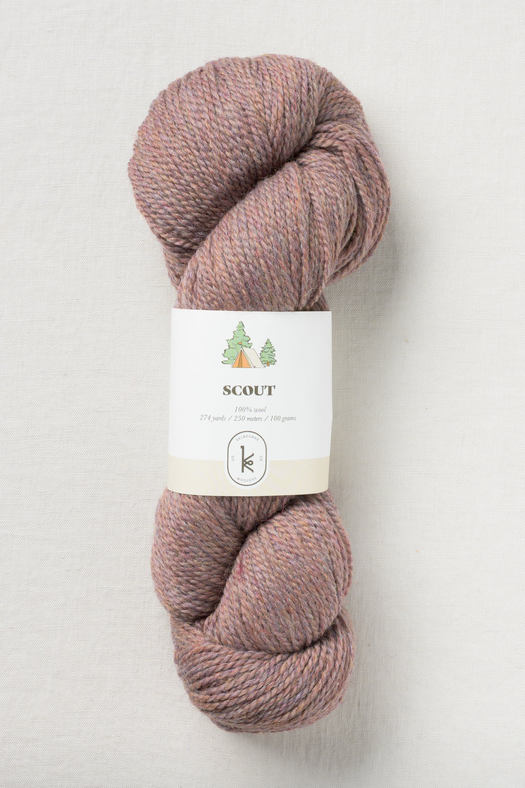 Kelbourne Woolens Scout 245 Hazelnut Heather