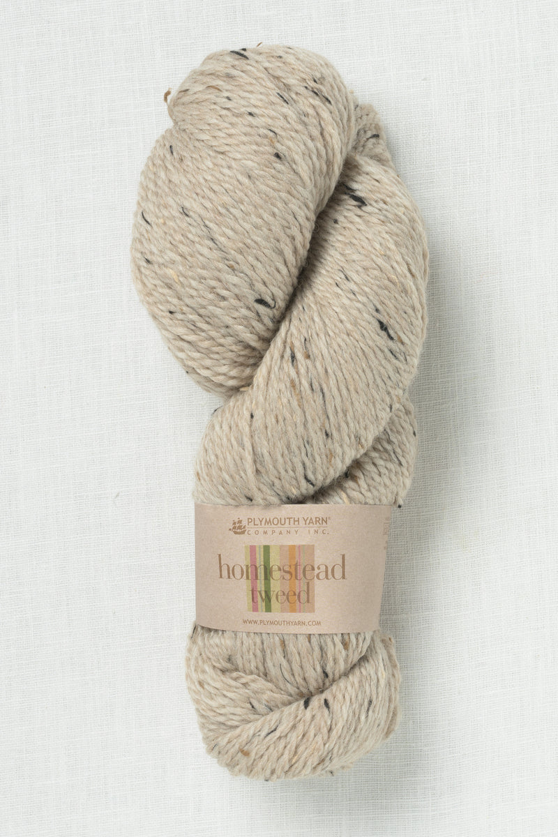 Plymouth Homestead Tweed 506 Oatmeal Tweed