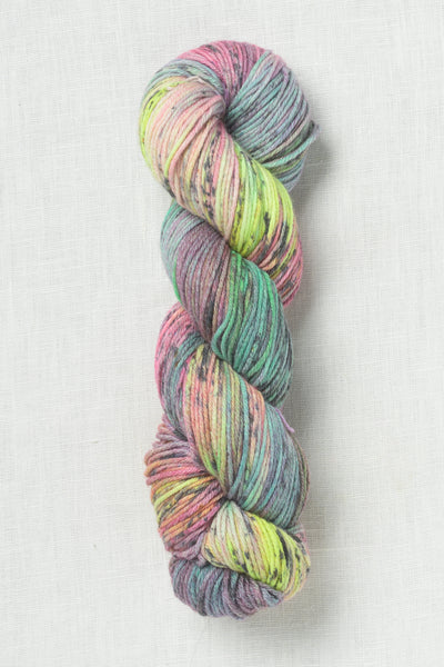 Madelinetosh Wool + Cotton Electric Rainbow