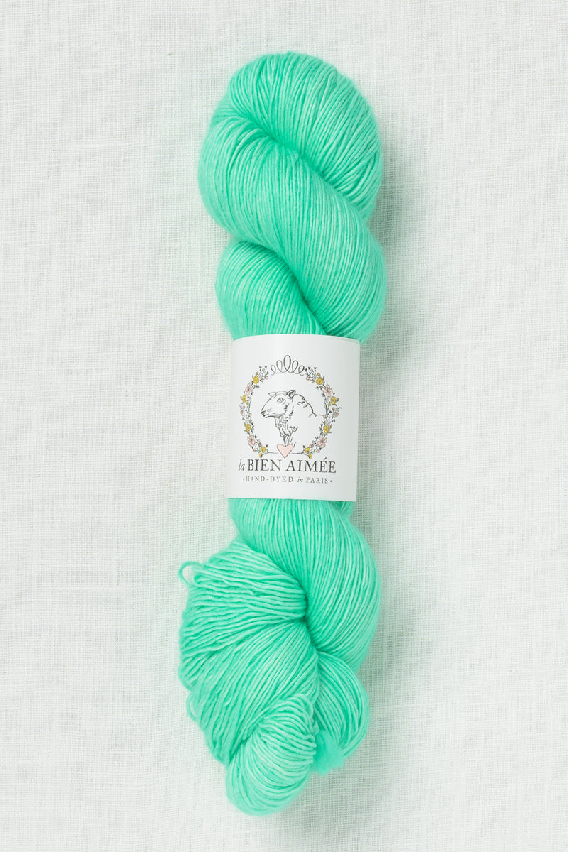 La Bien Aimee Mohair Silk Aqua