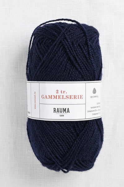 Rauma 2-Ply Gammelserie 459 Navy