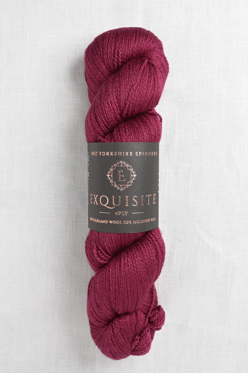 WYS Exquisite 4 Ply 558 Bordeaux