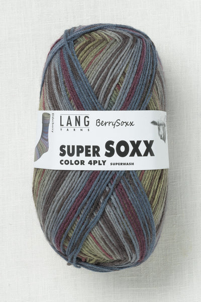 Lang Yarns Super Soxx Color 474 Elderberry