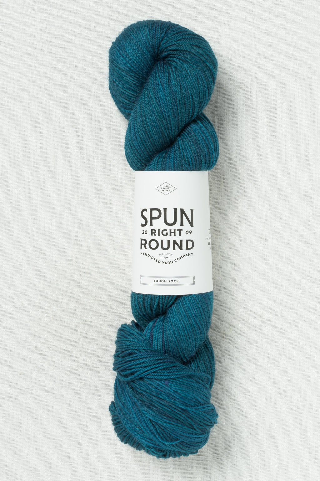 Spun Right Round Tough Sock Abyss