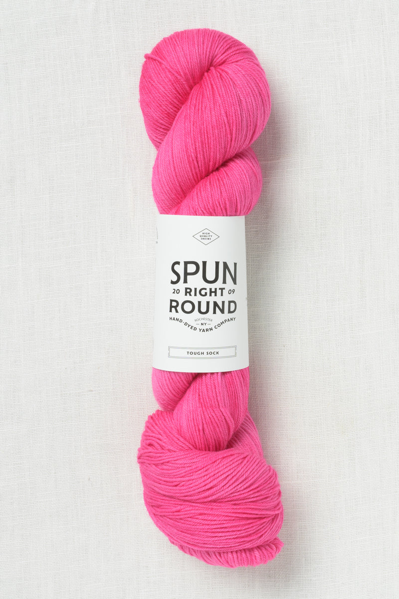 Spun Right Round Tough Sock Cotton Candy