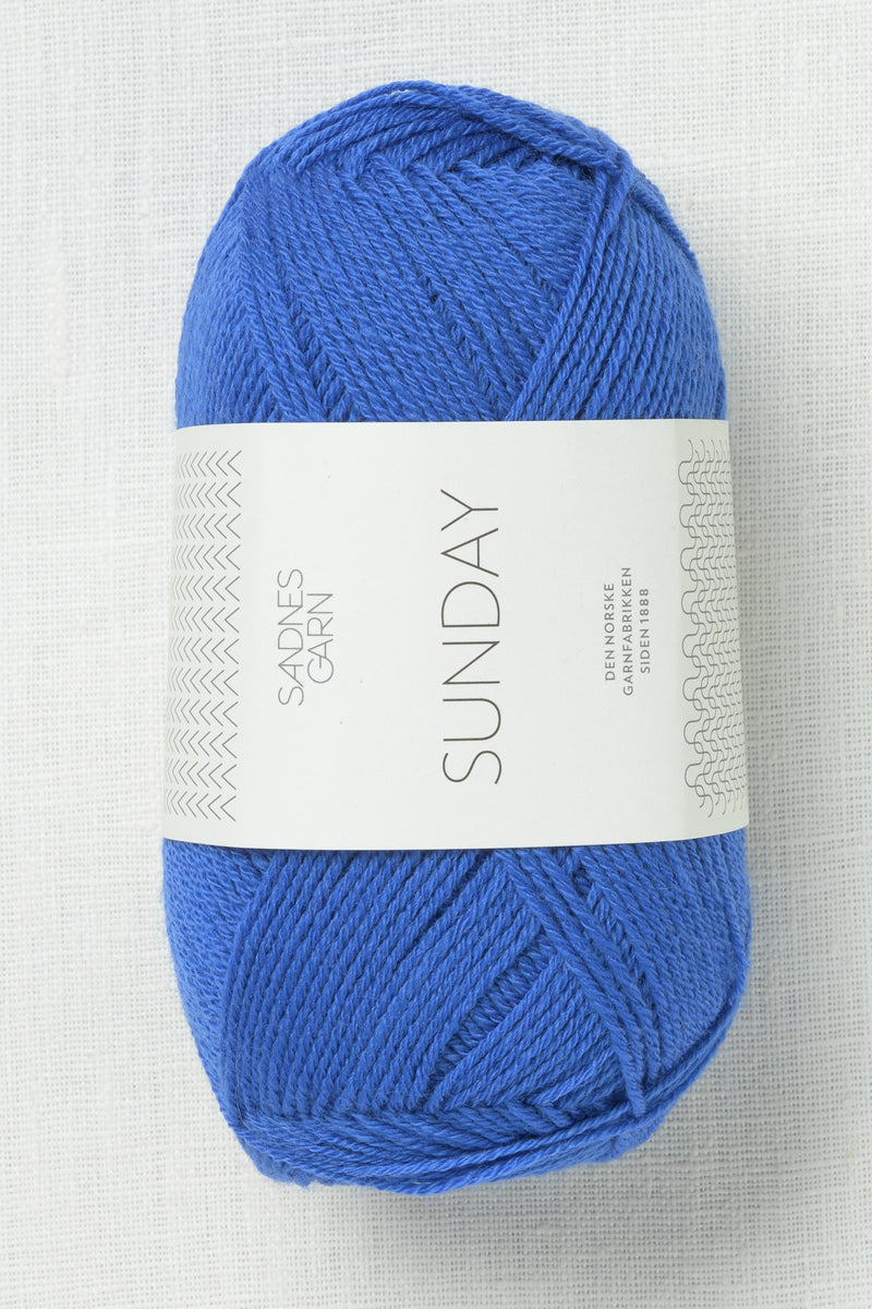 Sandnes Garn Sunday 5845 Dazzling Blue