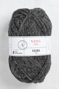 Rauma Vamsegarn 14 Charcoal Heather