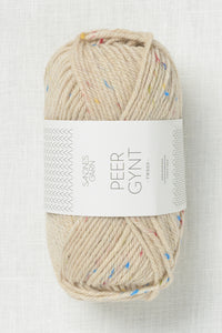 Sandnes Garn Peer Gynt 2720 Marzipan Tutti Frutti Tweed