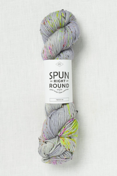 Spun Right Round Tweed DK Glam Rock