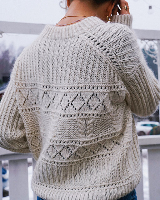 Salty Days Sweater by Veronika Lindberg