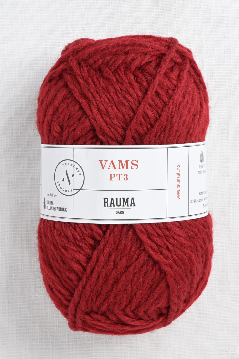 Rauma Vamsegarn 35 Wine Red