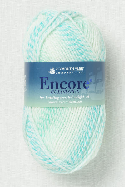 Plymouth Encore Worsted Colorspun 7749 Oceanic