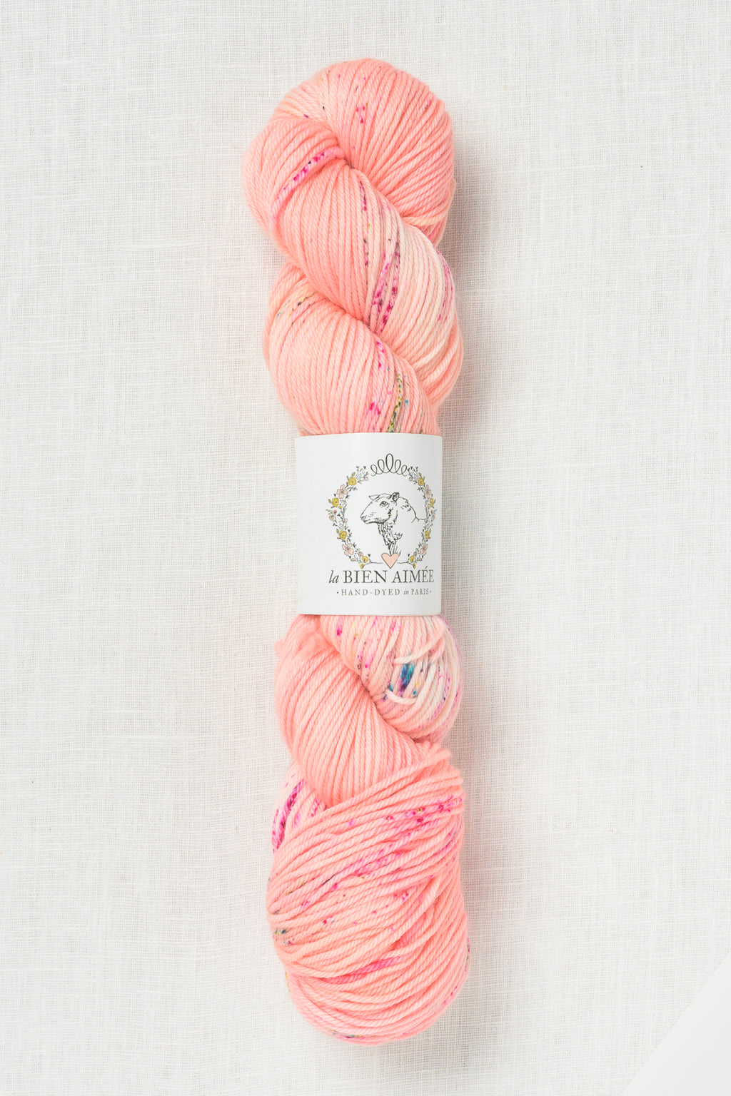 La Bien Aimee Merino DK Peach Pom Pom