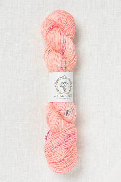 La Bien Aimee Merino DK Peach Pom Pom