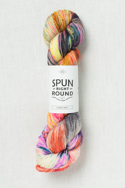 Spun Right Round Classic Sock Hairbrush Microphone