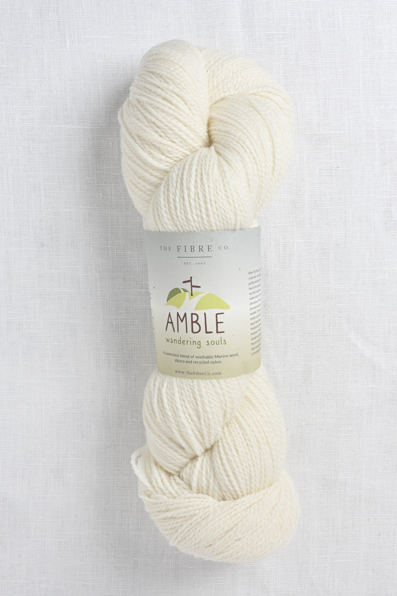 The Fibre Company Amble White Heather