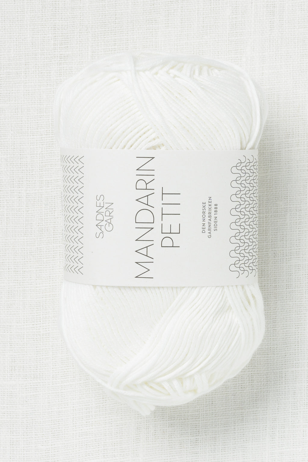 Sandnes Garn Mandarin Petit 1001 Bright White