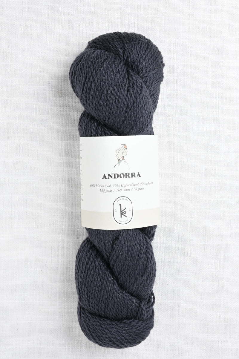 Kelbourne Woolens Andorra 005 Ink Black