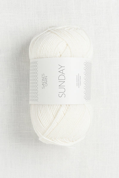 Sandnes Garn Sunday 1001 White