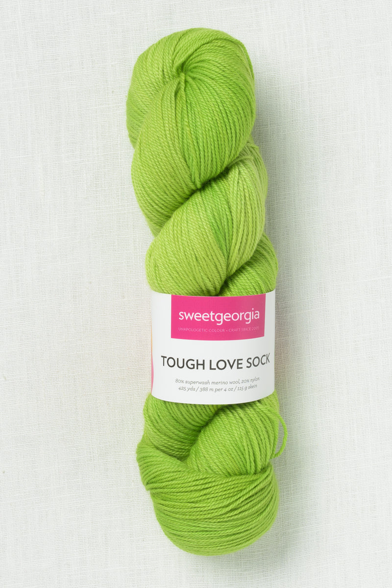 Sweet Georgia Superwash Worsted Lime