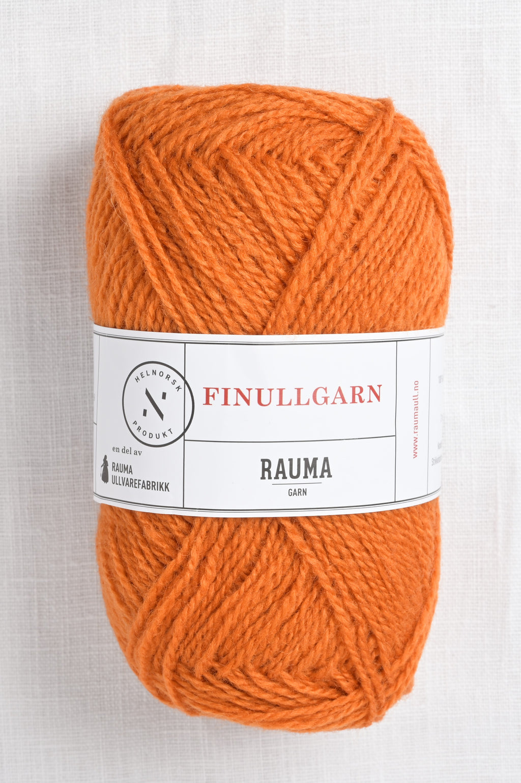 Rauma Finullgarn 461 Deep Orange