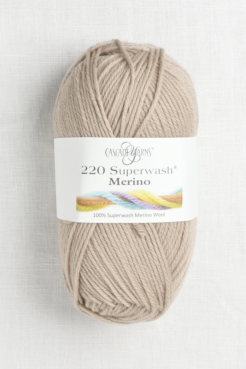 Cascade 220 Superwash Merino 119 White Pepper