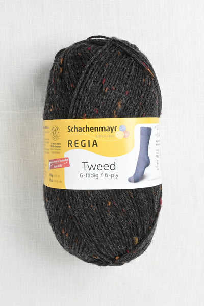 Regia 6-Ply Tweed 98 Anthracite