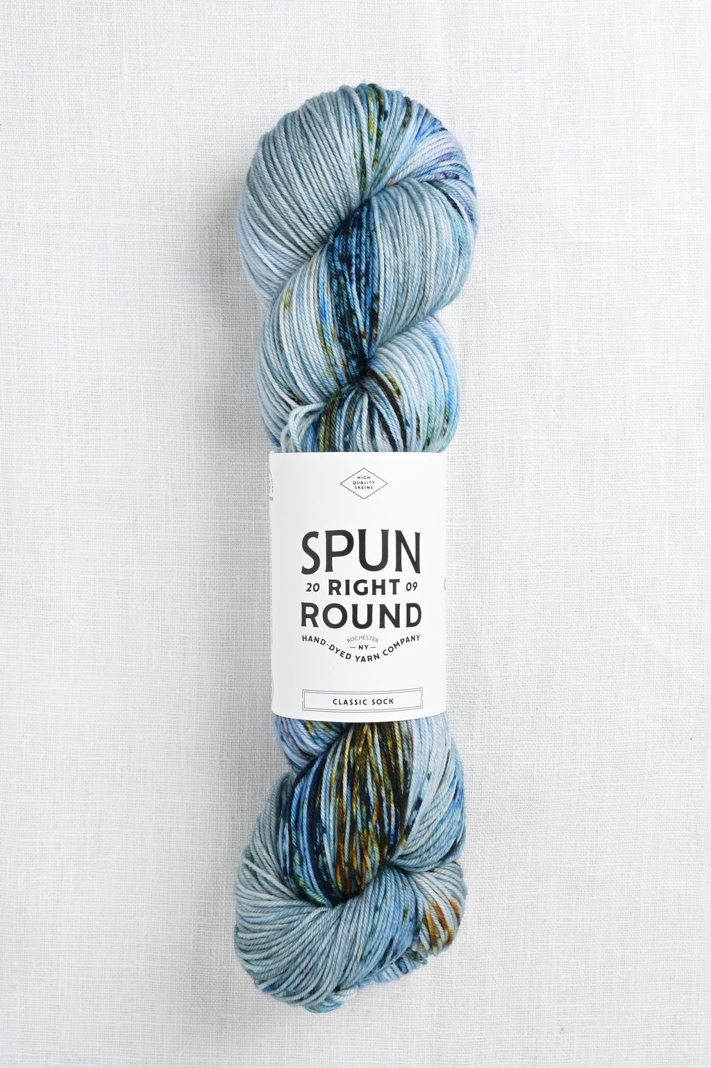 Spun Right Round Merino Aran Deep End