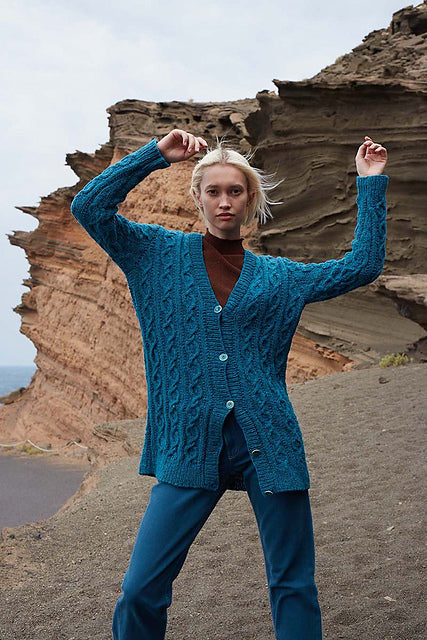 Cardigan Jemima by LANGYARNS SWITZERLAND