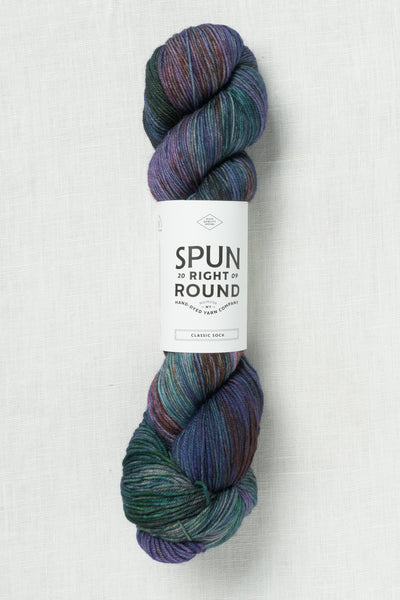 Spun Right Round Tweed DK Dead of Night