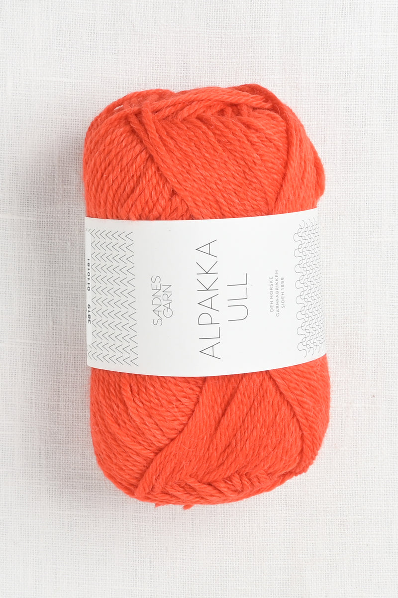 Sandnes Garn Alpakka Ull 3819 Spicy Orange