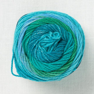 Lang Yarns Merino 150 Degrade 17 Teal Green