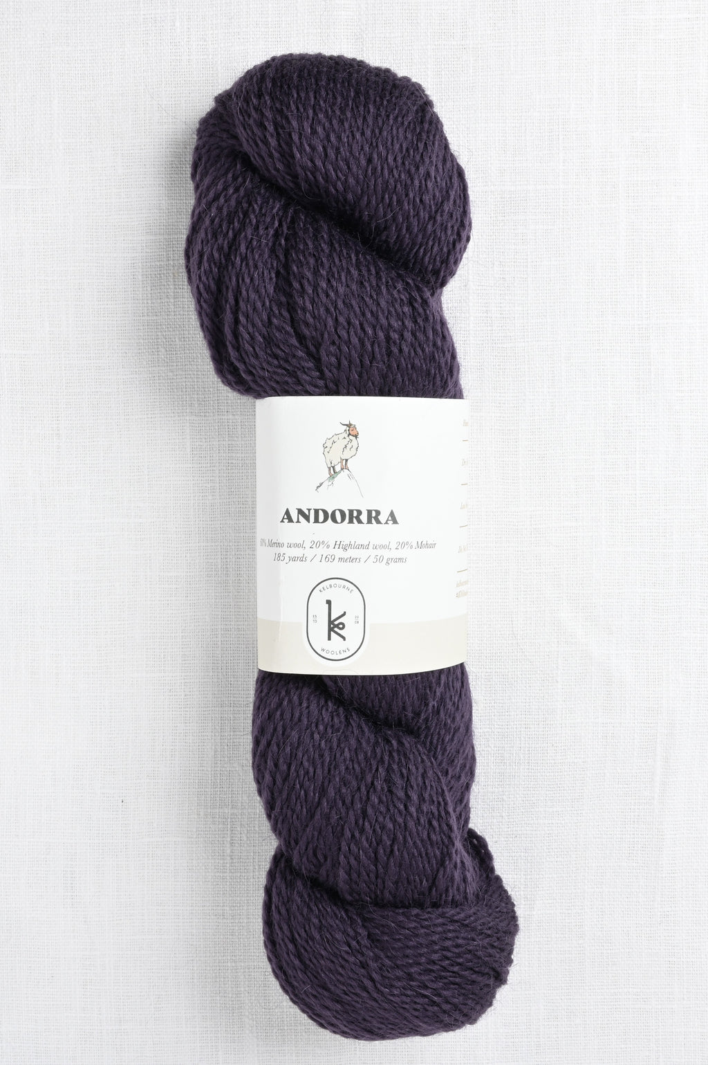 Kelbourne Woolens Andorra 504 Eggplant