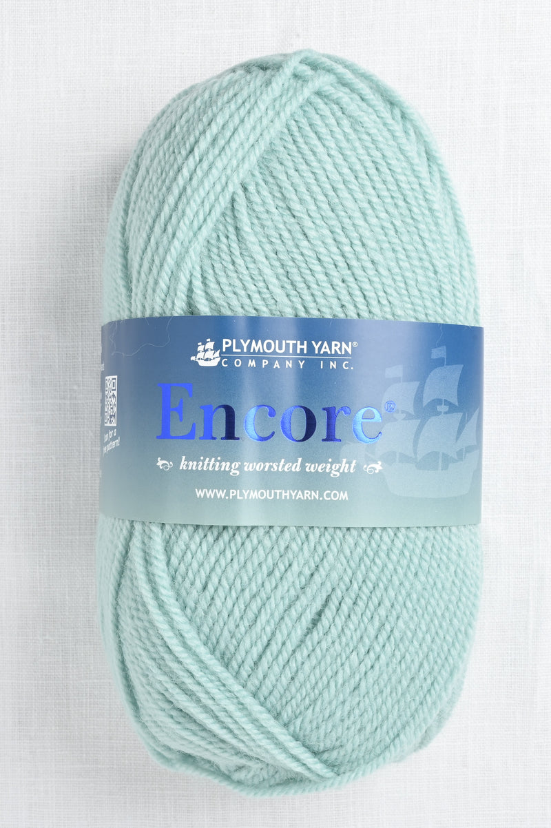 Plymouth Encore Worsted 154 Blue Haze