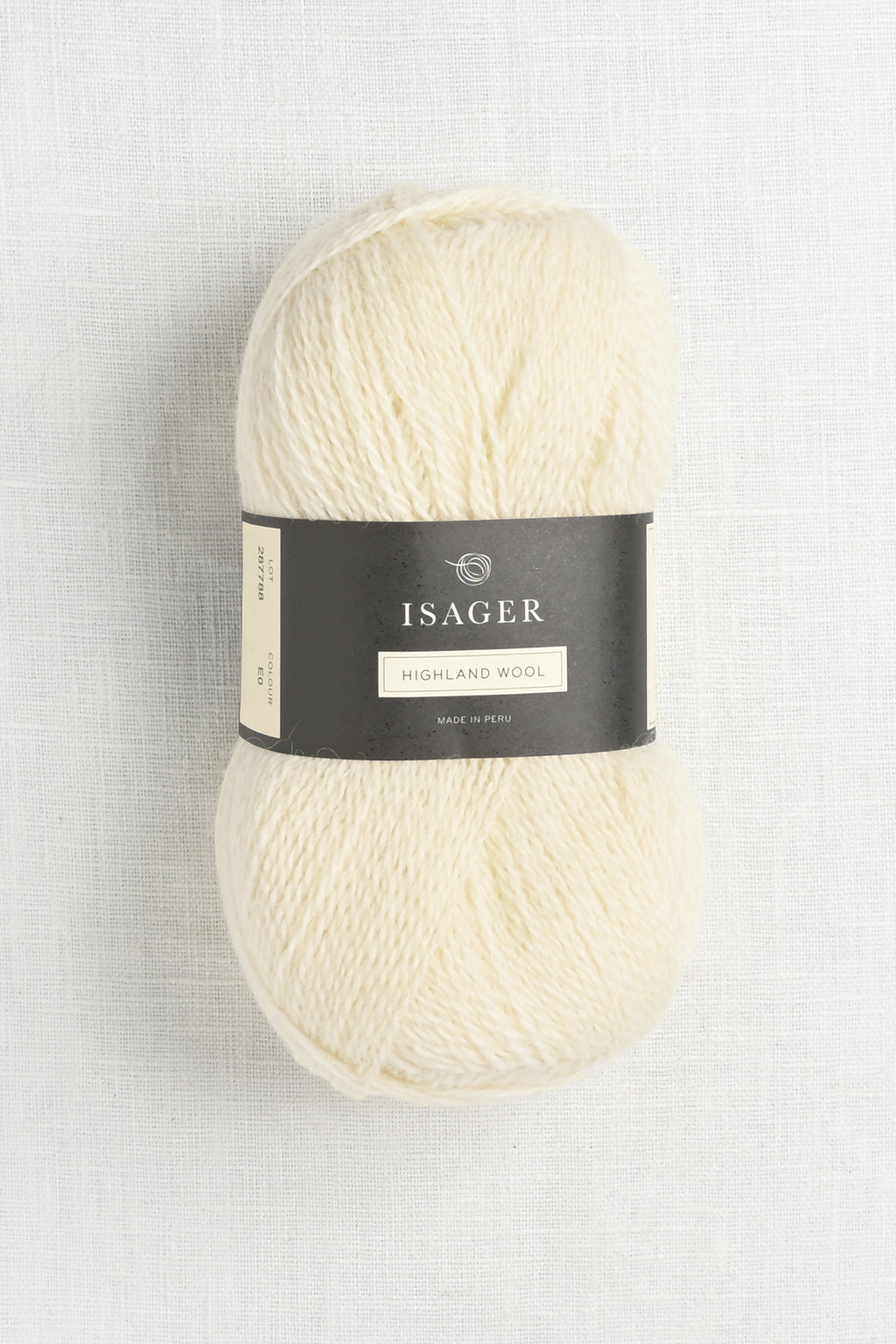 Isager Highland Wool E0 Natural