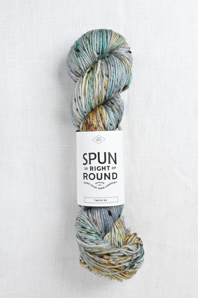 Spun Right Round Tweed DK Seahorse